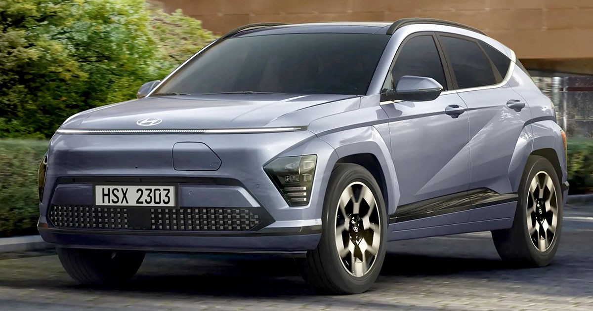 Hyundai Kona Electric ครอสโอเวอร์ไฟฟ้า 100% โฉมใหม่ วิ่งไกล 490 กม.