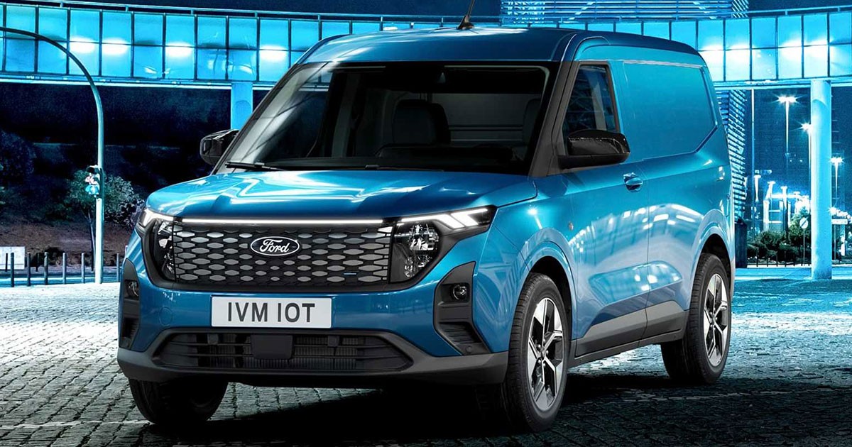 Ford Europe เผยโฉม Ford E-Transit Courier รถตู้ไฟฟ้าขนาดเล็ก ขายปี 2024!