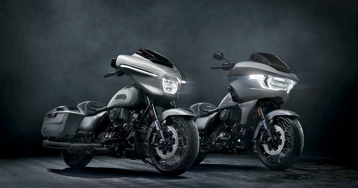 Harley-Davidson เผยโฉมรถมอเตอร์ไซค์รุ่น CVO Street Glide และ CVO Road Glide ใหม่! ฉลองครบรอบ 120 ปี H-D