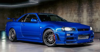 Nissan Skyline GT-R (R34) ที่ Paul Walker ขับจริง ราคาประมูลสูงถึง 45.9 ล้านบาท!