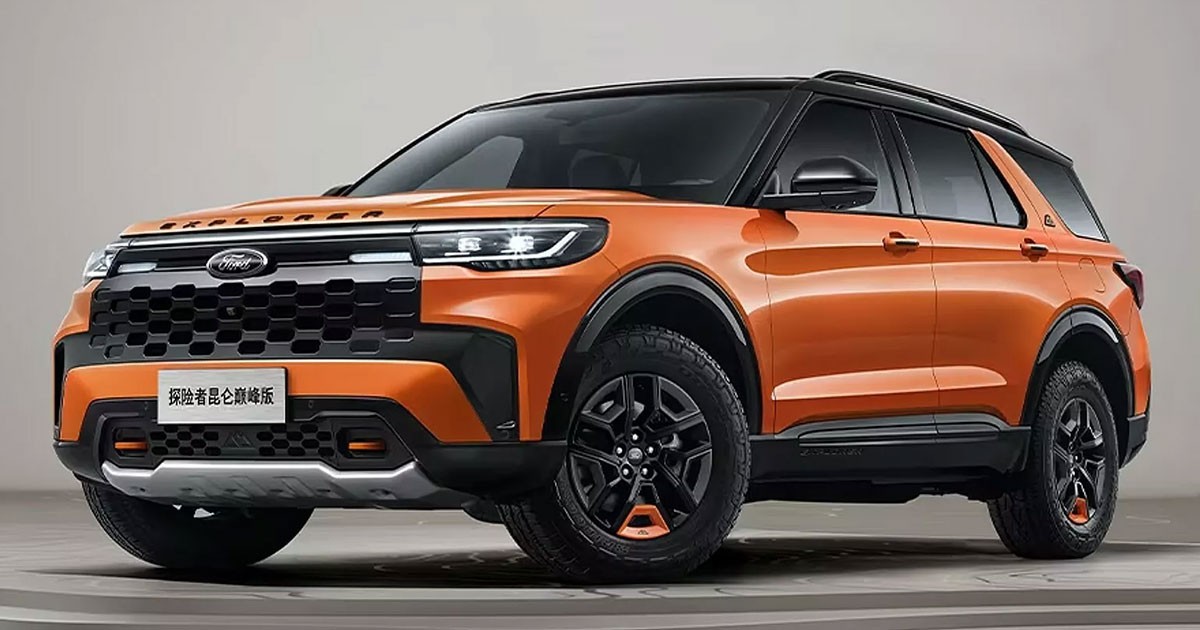 Ford เปิดตัว Ford Explorer Kunlun Peak Edition รุ่นพิเศษ เฉพาะตลาดจีนเท่านั้น