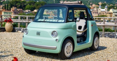 Fiat เตรียมเปิดตัวรถยนต์ไฟฟ้ารุ่นใหม่ Fiat Topolino สุดน่ารักไร้ประตู วิ่งไกล 75 กม.