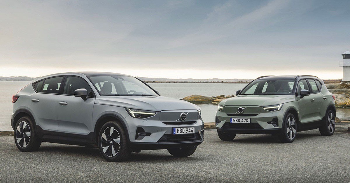 Volvo Cars พร้อมขายรถยนต์ไฟฟ้า Volvo C40 และ XC40 Recharge Pure Electric รุ่นขับหลังครั้งแรกในรอบ 25 ปี!