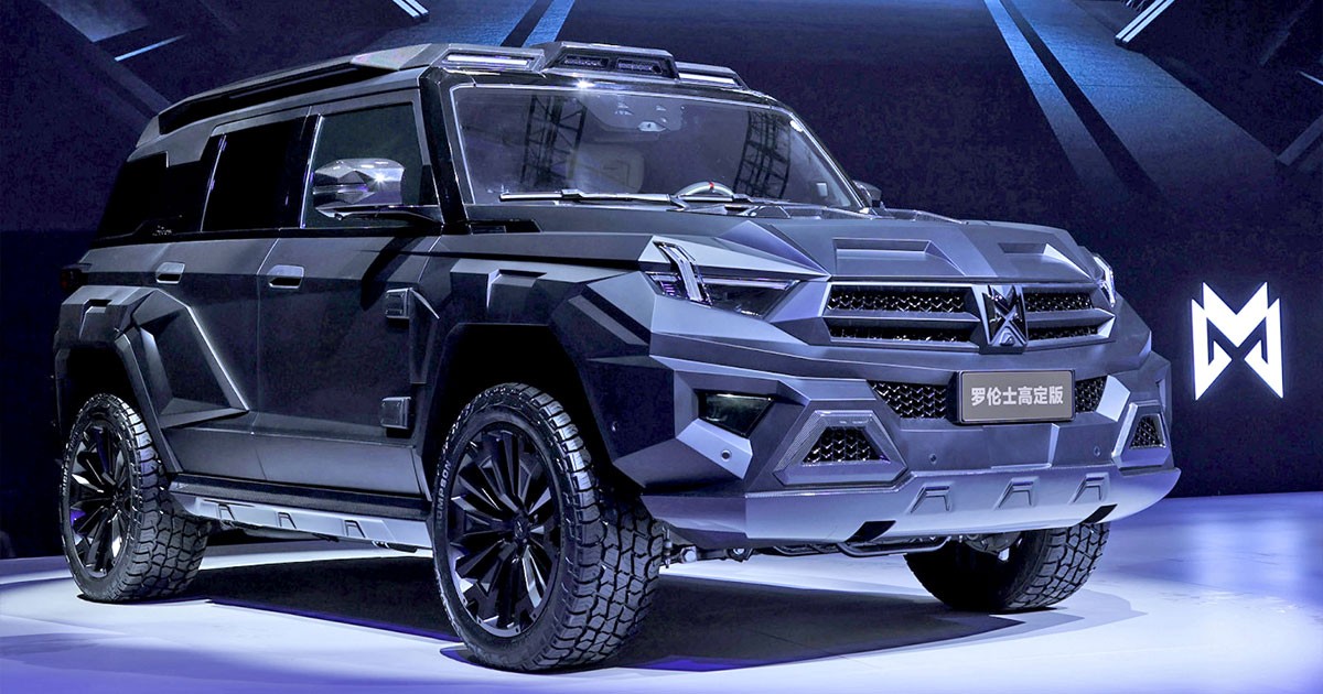 Dongfeng โชว์ของ Mengshi M-Terrain 917 รถ SUV ไฟฟ้า ทรงเหลี่ยมสุดแกร่ง 1,088 แรงม้า วิ่งไกล 505 กม.!