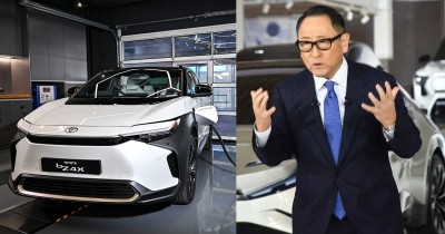 Akio Toyoda ประธาน Toyota หลั่งน้ำตา! พร้อมยืนยัน "รถไฮบริดและไฮโดรเจน" ดีกว่าพัฒนารถ EV อย่างเดียว!