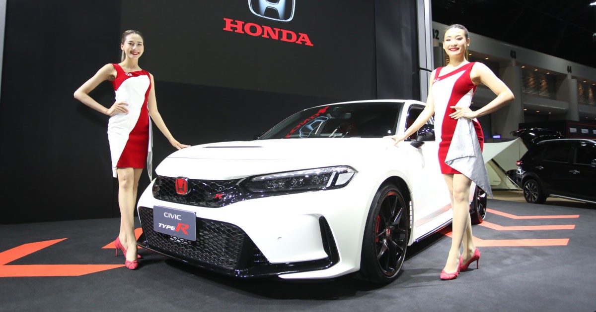 Honda โชว์ DNA สปอร์ต นำโดย Honda Civic Type R พร้อมชุดแต่งรถ Modulo และรถแข่ง One Make Race ในงาน Bangkok Auto Salon 2023