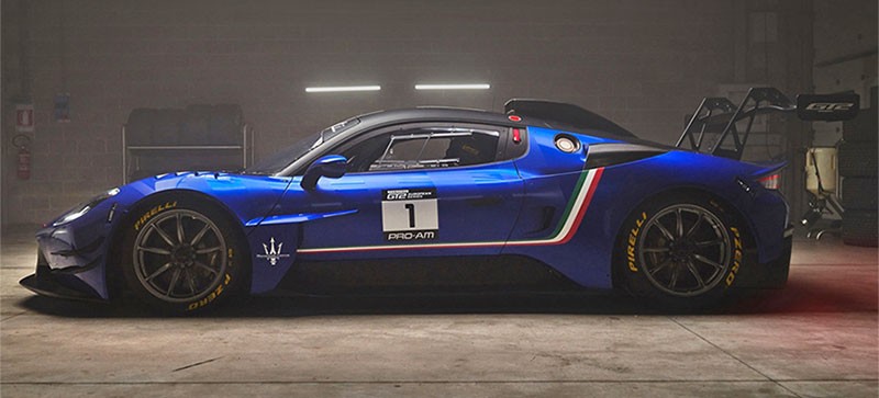 Maserati เผยโฉม Maserati GT2 ก่อนประเดิมสนามแรกในรายการ Fanatec GT2 European Series 2023