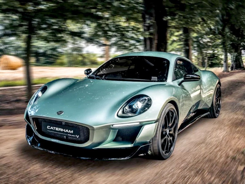 Caterham เปิดรถต้นแบบ Caterham Project V รถสปอร์ตไฟฟ้า วิ่งไกล 400 กม. เตรียมผลิตขายปี 2025