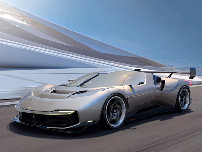 Ferrari KC23 รถ Hypercar ประตูปีกผีเสื้อ สร้างขึ้นบนพื้นฐาน 488 GT3 EVO คันเดียวในโลก