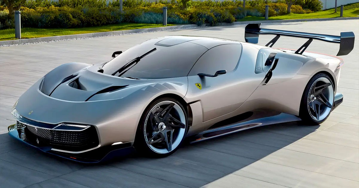 Ferrari KC23 รถ Hypercar ประตูปีกผีเสื้อ สร้างขึ้นบนพื้นฐาน 488 GT3 EVO คันเดียวในโลก