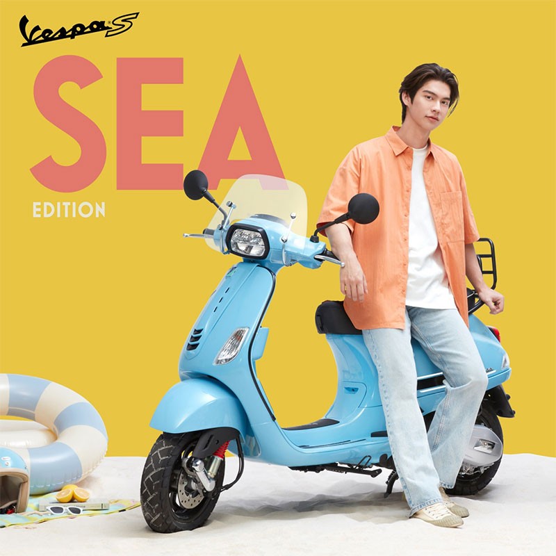 Vespa เขย่าเทรนด์ซีซันล่าสุด Spring-Summer 2023 Collection กับ Vespa Sand & Sea รุ่นพิเศษ เฉพาะในไทยเท่านั้น