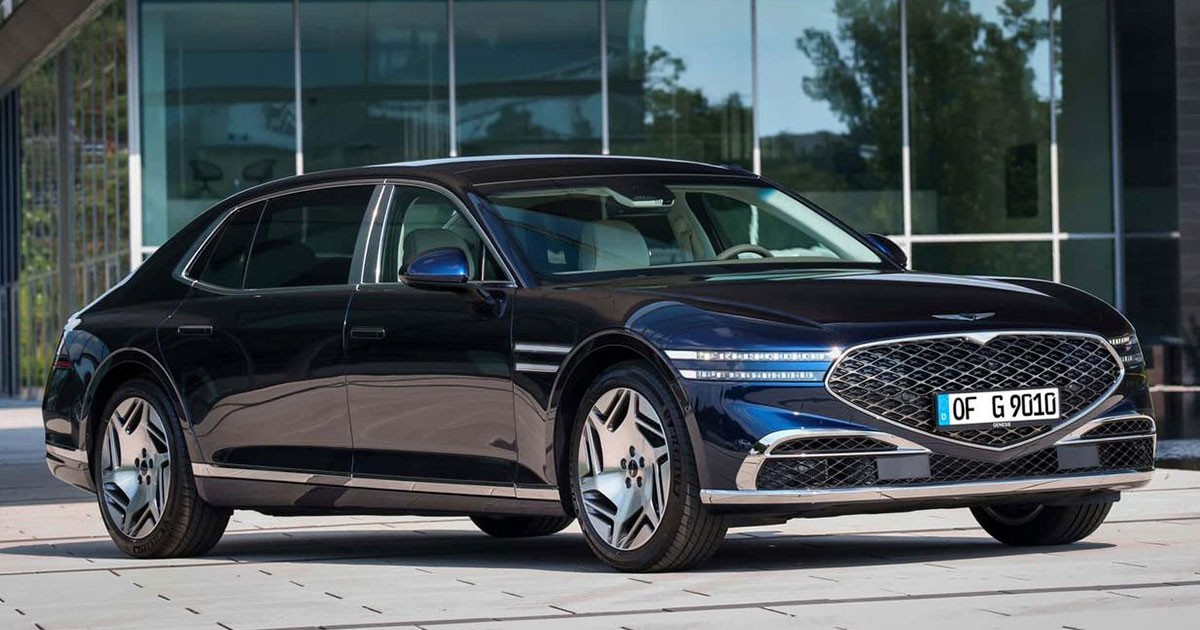 Genesis G90 รถซีดานสุดหรู เจนฯ 2 เปิดตัวในเเล้วยุโรป ด้วยระยะฐานล้อ 2 แบบ