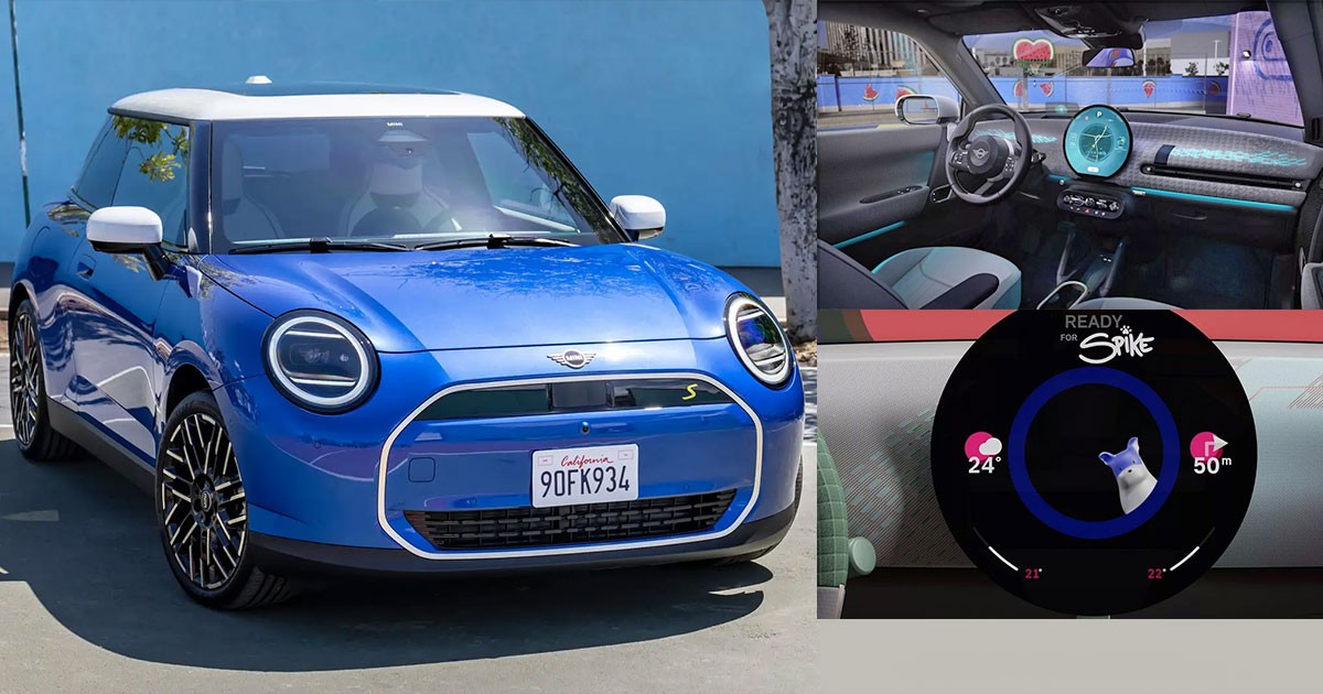 Mini โชว์ภาพภายใน MINI Cooper EV รุ่นใหม่ กับดีไซน์ล้ำสมัย เรียบง่ายแบบรถไฟฟ้า