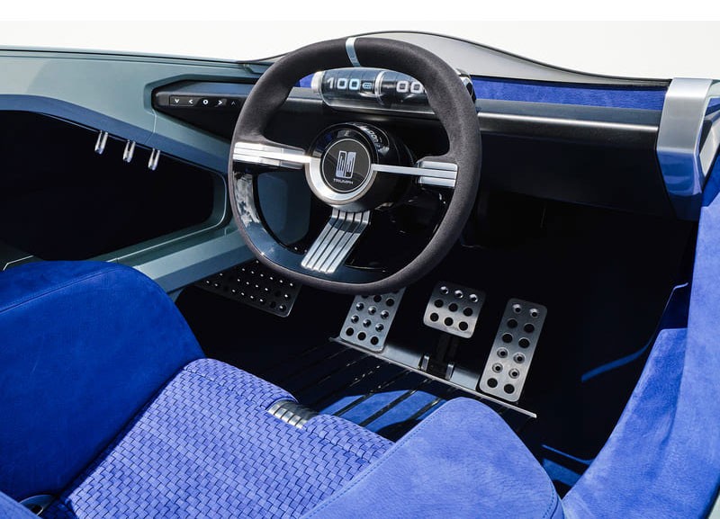Triumph TR25 รถต้นแบบเปิดประทุนพลังงานไฟฟ้า ในรูปแบบความคลาสสิกจากพื้นฐานของ BMW i3S