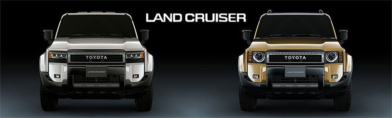 Toyota เปิดตัว All-New Toyota Land Cruiser 250 Series สูงสุดคืนสู่สามัญ พร้อมส่งมอบรถต้นปี 2024