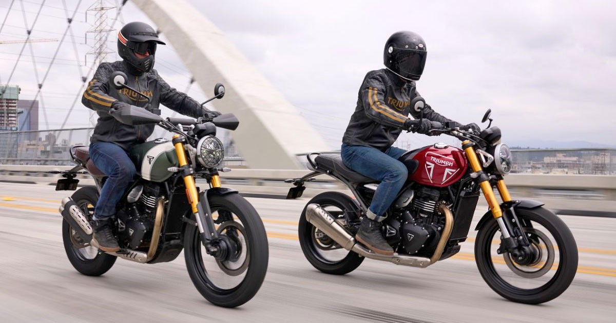 Triumph Motorcycles ชวนส่องสเปค 2 รถมอเตอร์ไซค์น้องใหม่ "Speed 400" และ "Scrambler 400 X" ก่อนเปิดตัว!