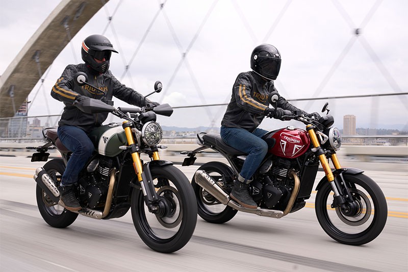 Triumph Motorcycles ชวนส่องสเปค 2 รถมอเตอร์ไซค์น้องใหม่ "Speed 400" และ "Scrambler 400 X" ก่อนเปิดตัว!