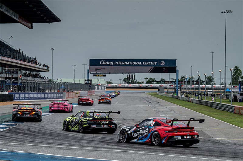 Porsche Carrera Cup Asia 2023 ปิดฉากยิ่งใหญ่ "หลิว ไคลู" ผงาดแชมป์ส่งท้าย สนามช้างฯ