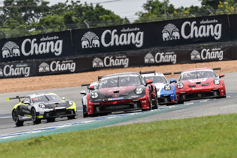 Porsche Carrera Cup Asia 2023 ปิดฉากยิ่งใหญ่ "หลิว ไคลู" ผงาดแชมป์ส่งท้าย สนามช้างฯ