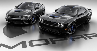 Dodge Challenger และ Dodge Charger ส่งรุ่นทิ้งทวน Mopar Edition เน้นสีน้ำเงินพร้อมขุมพลัง 492 แรงม้า