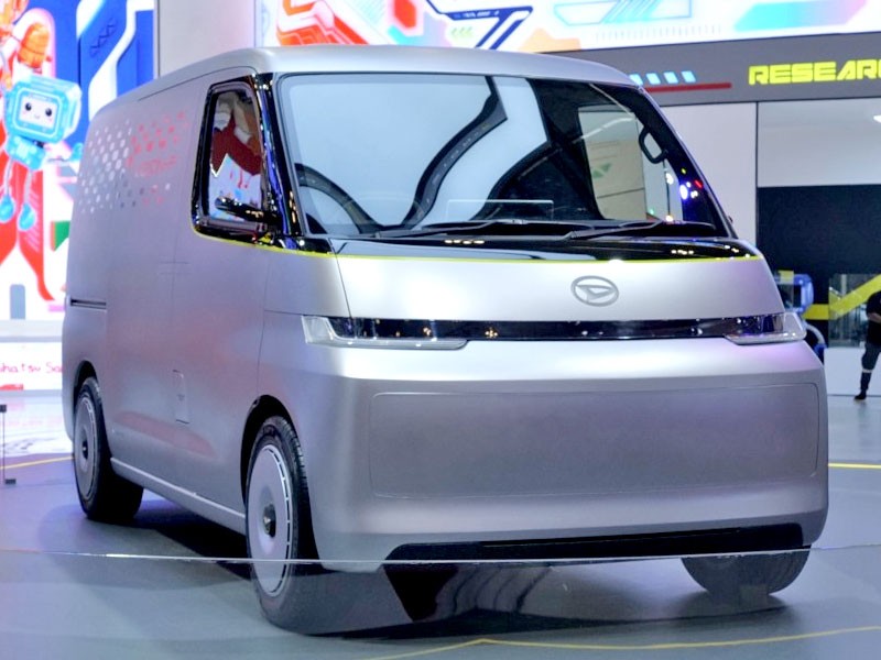 Astra Daihatsu Motor เผยรถต้นแบบ Daihatsu Vizion-F Concept รถตู้ไฟฟ้า สำหรับธุรกิจในอนาคต