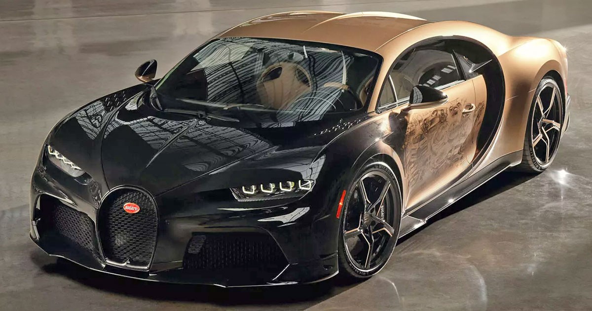 Bugatti Chiron Super Sport Golden Era หนึ่งเดียวของโลก กับการวาดประวัติศาสตร์กว่า 100 ปี บนรถ Hypercar!