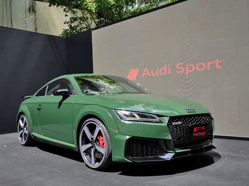 Audi เปิดตัว Audi TT RS Heritage 25 คันในโลก พร้อม 2 รุ่นพิเศษ ทั้ง RS 4 Avant Competition และ RS 5 Coupé Competition ฉลองครบรอบ 40 ปี Audi Sport