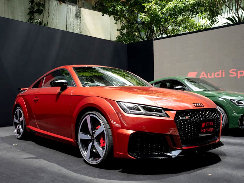 Audi เปิดตัว Audi TT RS Heritage 25 คันในโลก พร้อม 2 รุ่นพิเศษ ทั้ง RS 4 Avant Competition และ RS 5 Coupé Competition ฉลองครบรอบ 40 ปี Audi Sport