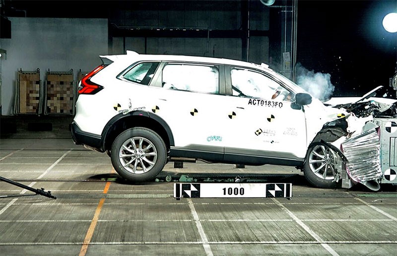 Honda CR-V ใหม่ คว้ามาตรฐานความปลอดภัยสูงสุดระดับ 5 ดาว จาก ASEAN NCAP ต่อเนื่อง 3 เจเนอเรชั่นซ้อน