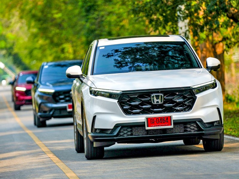 Honda CR-V ใหม่ คว้ามาตรฐานความปลอดภัยสูงสุดระดับ 5 ดาว จาก ASEAN NCAP ต่อเนื่อง 3 เจเนอเรชั่นซ้อน