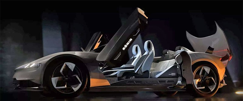 Fisker Ronin รถ Supercar เปิดประทุนไฟฟ้า ขุมพลัง 1,000 แรงม้า วิ่งไกล 966 กิโลเมตร! คาดผลิตจริงปี 2025