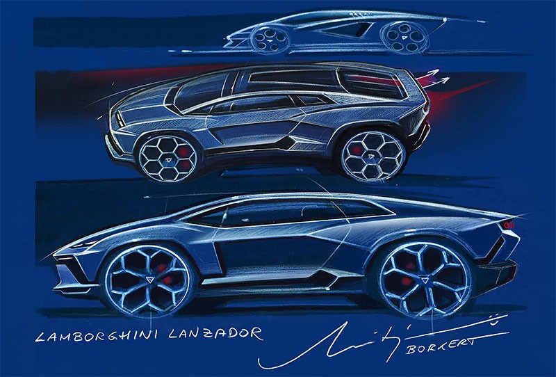 Lamborghini Lanzador เปิดมิติใหม่ของ Concept Car GT พลังงานไฟฟ้าแห่งอนาคต ตอบโจทย์ทุกการใช้งาน