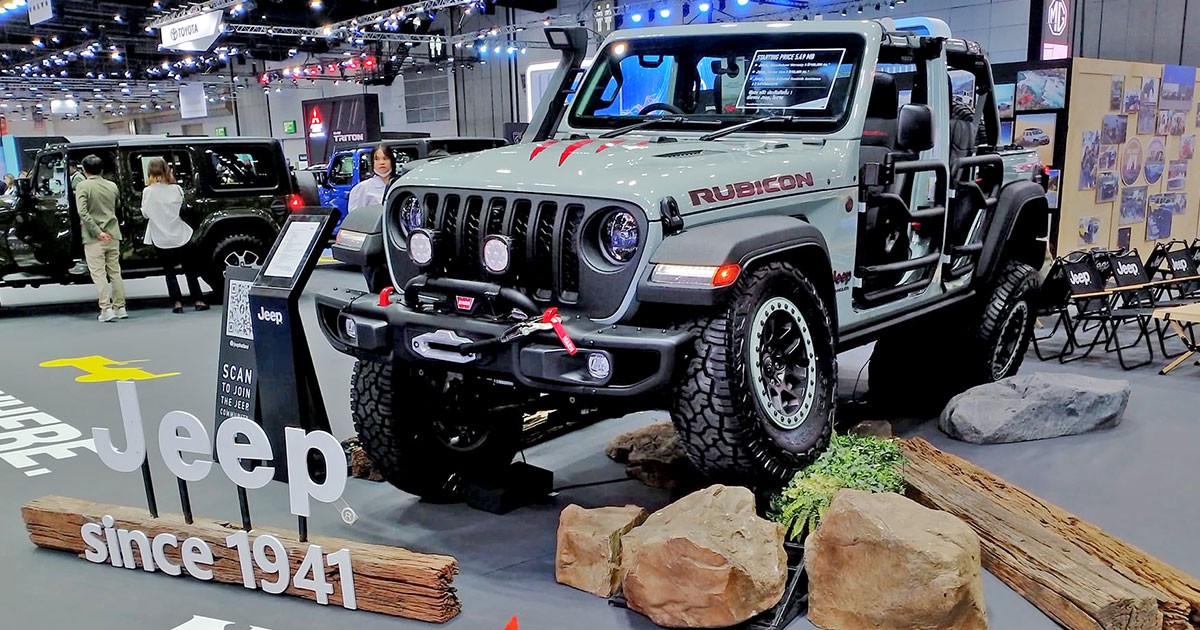 Jeep ประเทศไทย ตอบสนองไลฟ์สไตล์ที่ไร้ขีดจำกัด จัดแสดง Wrangler Rubicon "Monster+ Edition" ในงาน Big MOTOR SALE 2023