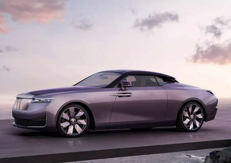 Rolls-Royce Amethyst Droptail รถเปิดประทุนระดับ Ultra Luxury หลังคาถอดได้ ตกแต่งด้วยอัญมณีและไม้