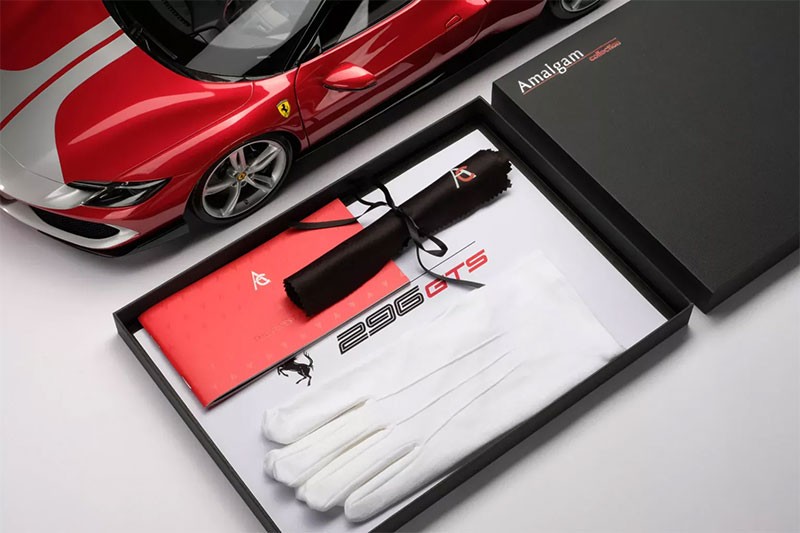 Amalgam Collection เปิดตัวโมเดลรถ Ferrari 296 GTS สุดยอดรถของเล่นที่สมจริงที่สุด!