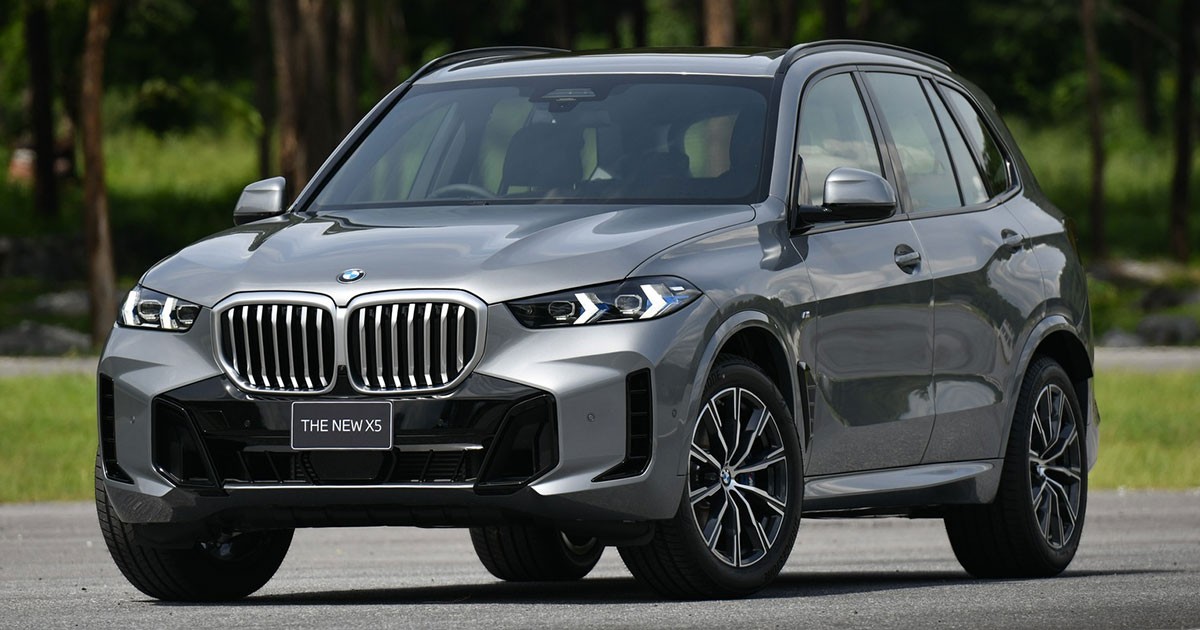 BMW เปิดตัว BMW X5 LCI 2023 รถ SUV ปรับโฉมใหม่ ขุมพลังดีเซล Mild Hybrid และ PHEV ในราคา 5,099,000 - 5,399,000 บาท