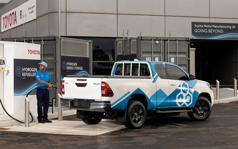 Toyota Hilux Hydrogen Full Cell Concept รถกระบะต้นแบบขุมพลังไฮโดรเจน วิ่งได้ 587 กม./ ถัง เตรียมผลิตจริงเร็วๆ นี้