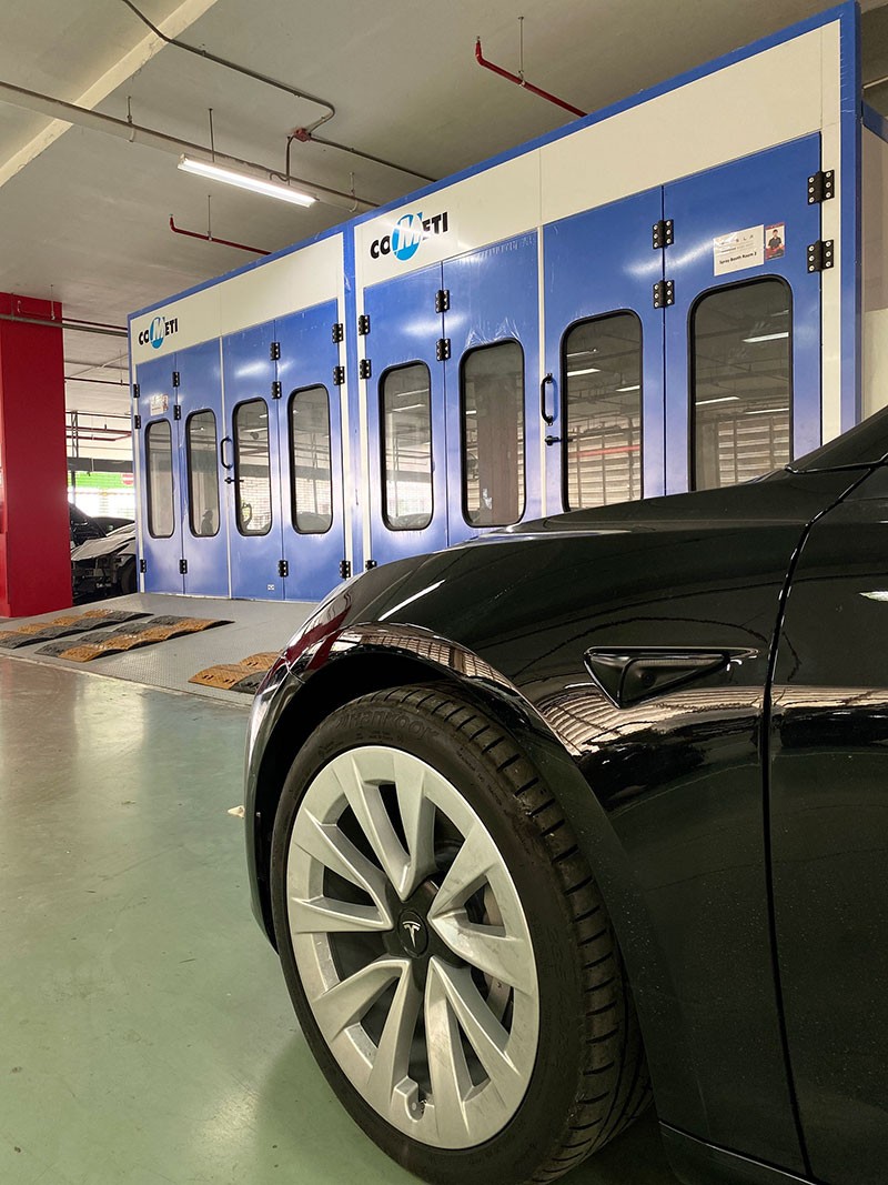 MGC-ASIA รุกธุรกิจบริการหลังการขาย เปิด "Tesla Approved Body Shop" (TAB) ศูนย์บริการซ่อมสีและตัวถังรถยนต์ไฟฟ้า เทสลา ผู้เดียวในไทย!