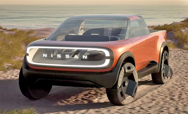Nissan เผย Nissan Frontier ในอนาคต อาจผลิตในเวอร์ชั่นรถกระบะไฟฟ้าล้วน