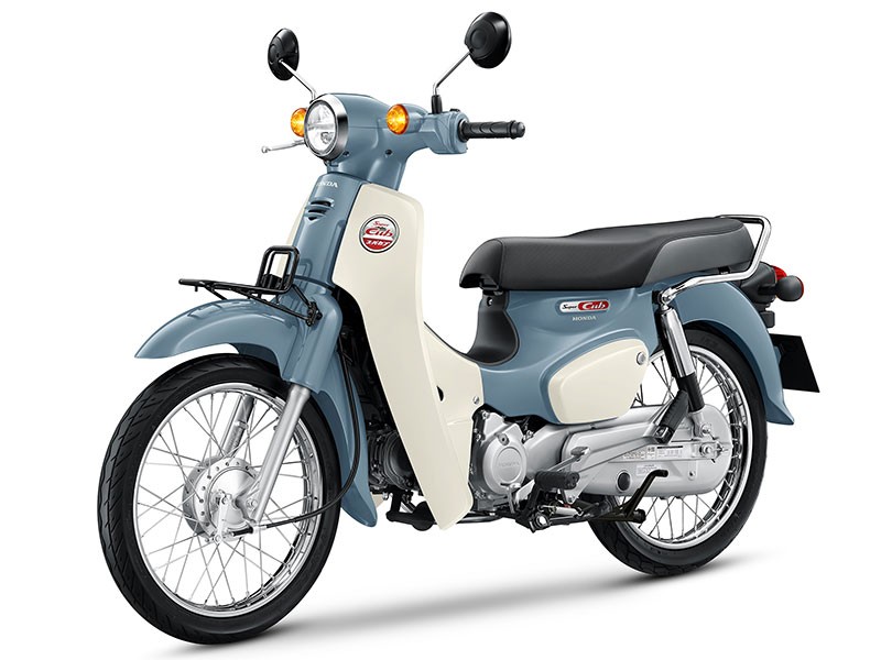 Thai Honda เปิดตัว New Super Cub 2 สีใหม่ Pearl Organic Green และ Pearl Cadet Gray ในราคา 48,400 บาท