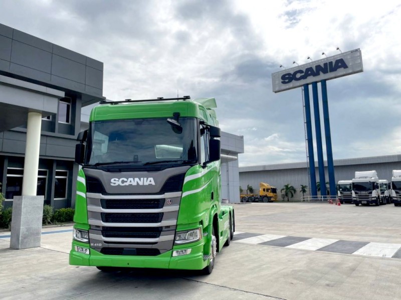 Scania เปิดตัวรถบรรทุกรุ่นพิเศษ Green Champion ตอกย้ำความเป็นผู้นำด้านการขนส่งที่ยั่งยืน