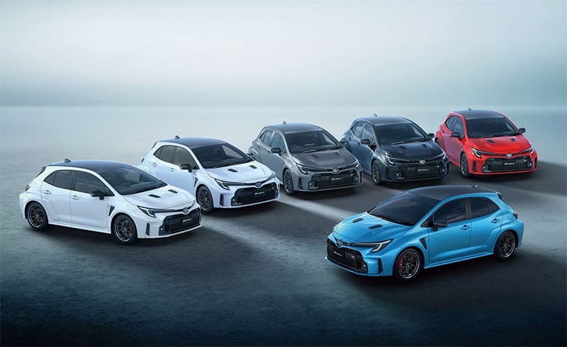 Toyota GR Corolla เวอร์ชั่นปรับโฉมปี 2024 ในญี่ปุ่น สดใหม่ยิ่งขึ้น รวมถึงสีฟ้าใหม่ และแชสซีส์ปรับปรุงใหม่