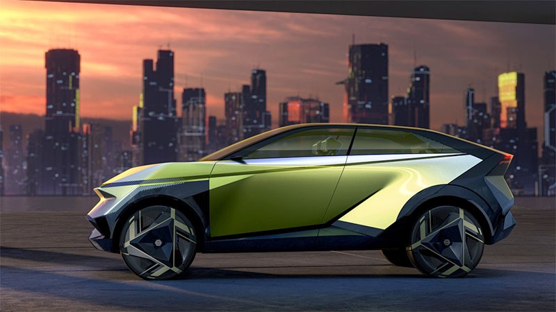 Nissan เปิดตัวรถยนต์ไฟฟ้าต้นแบบ Nissan Hyper Urban ในงาน Japan Mobility Show 2023
