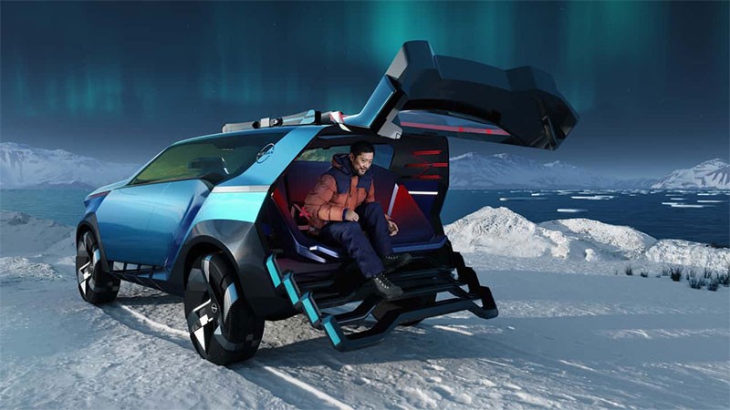 Nissan เผยโฉมรถ SUV ไฟฟ้าต้นแบบ Nissan Hyper Adventure ในงาน Japan Mobility Show 2023