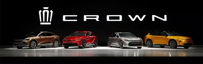 Toyota เปิดตัว All-New Toyota Crown Sport ในญี่ปุ่น มีให้เลือกทั้งแบบไฮบริด 234 แรงม้า และปลั๊กอินไฮบริด ภายใต้กลุ่มรถยนต์ตราสัญลักษณ์ Crown