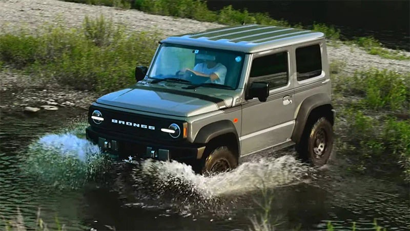 Garage-ill จับ Suzuki Jimny มาแปลงโฉมเป็น Ford Bronco ในชื่อ "BRON55" ขายในญี่ปุ่นเท่านั้น!