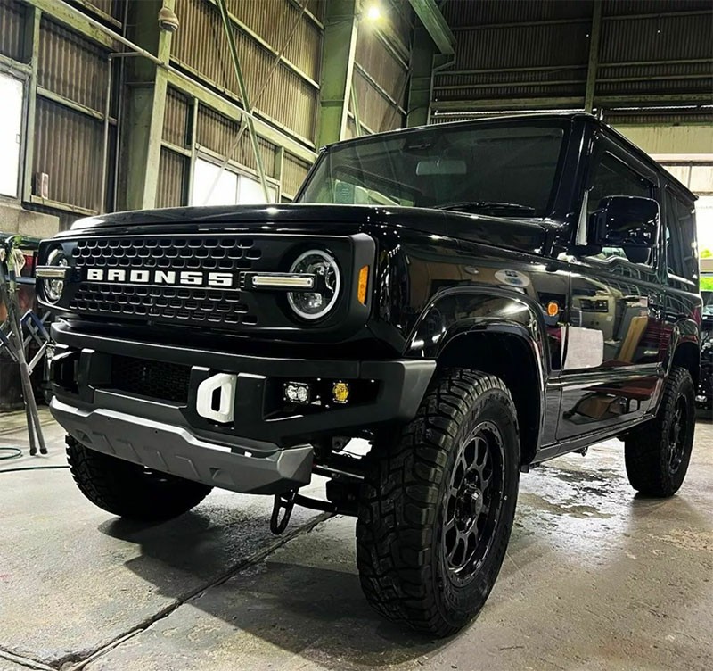 Garage-ill จับ Suzuki Jimny มาแปลงโฉมเป็น Ford Bronco ในชื่อ "BRON55" ขายในญี่ปุ่นเท่านั้น!