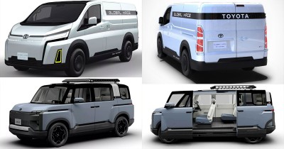 Toyota เตรียมโชว์รถต้นแบบ Toyota Global Hiace BEV Concept และ X-Van Gear Concept พลังไฟฟ้าในงาน Japan Mobility Show 2023