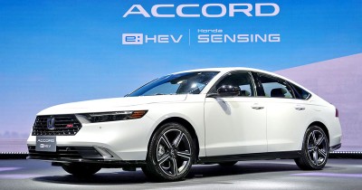 Honda เปิดตัว All-New Honda Accord e:HEV ขุมพลังฟูลไฮบริด และ Honda SENSING ทุกรุ่นย่อย ราคา 1,529,000 - 1,799,000 บาท