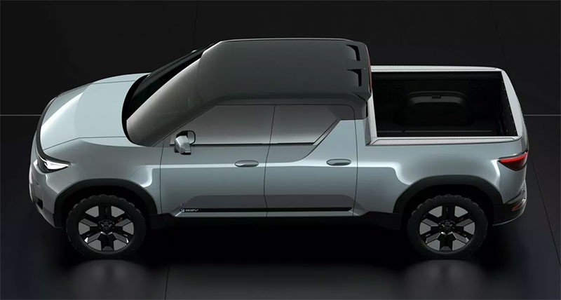 Toyota EPU Concept รถต้นแบบกระบะไฟฟ้าจากพื้นฐานรถเก๋ง เตรียมโชว์ในงาน Japan Mobility Show 2023